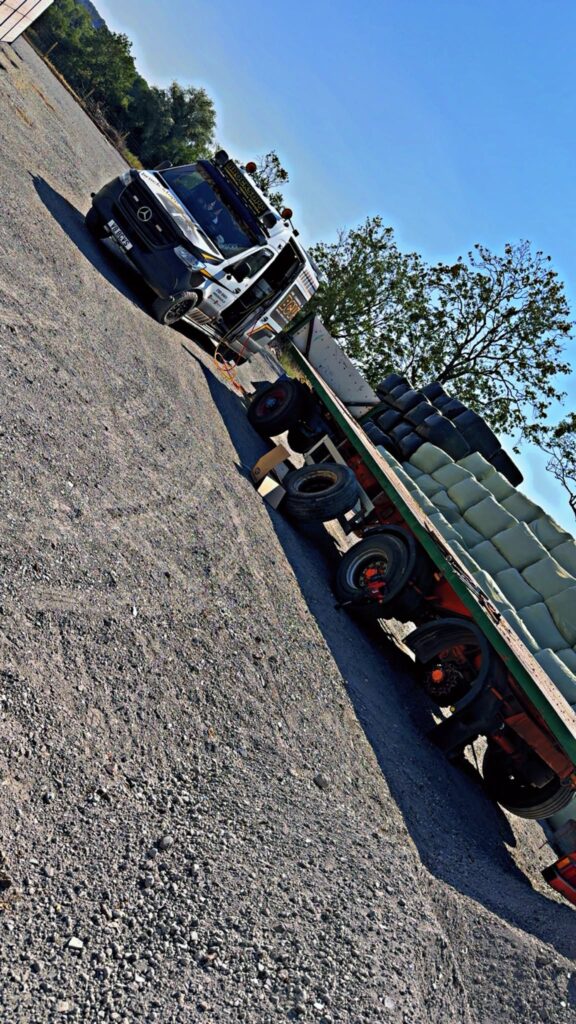 Repairs to agricultural trailer